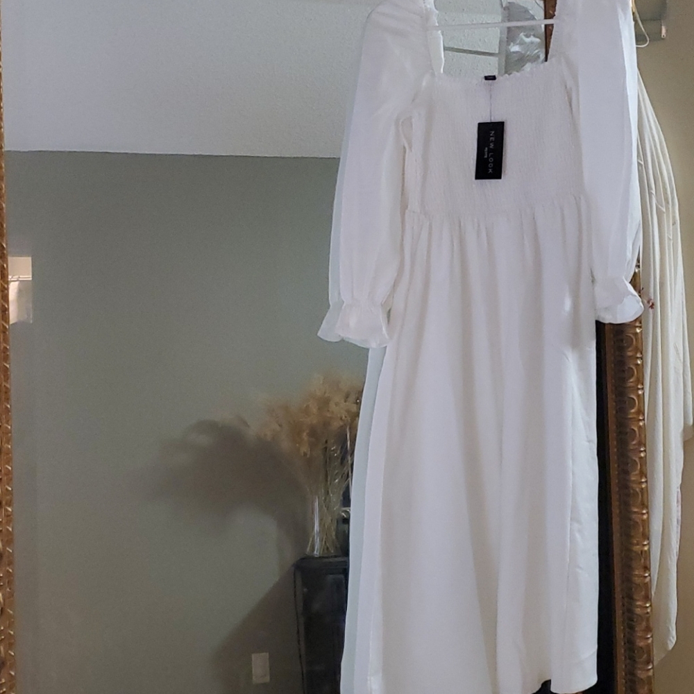 Midi dress Puff sleeve